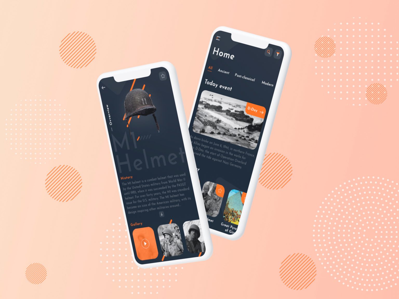 flat design emphasis on color example