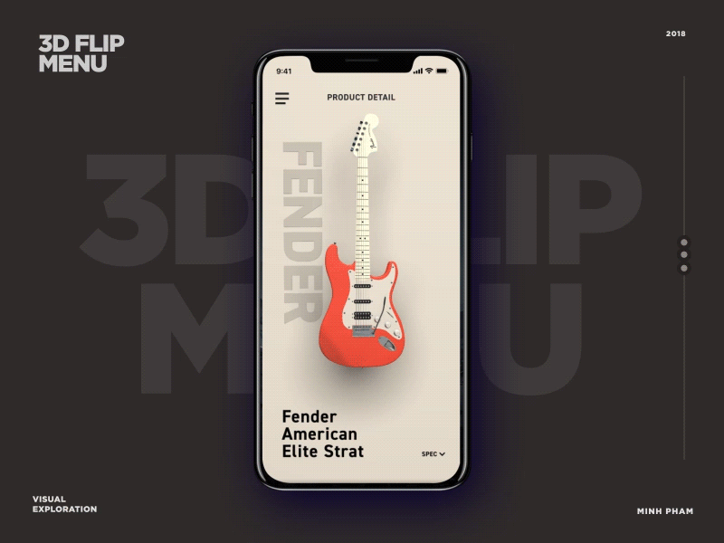 user interface design 3d graphic trends