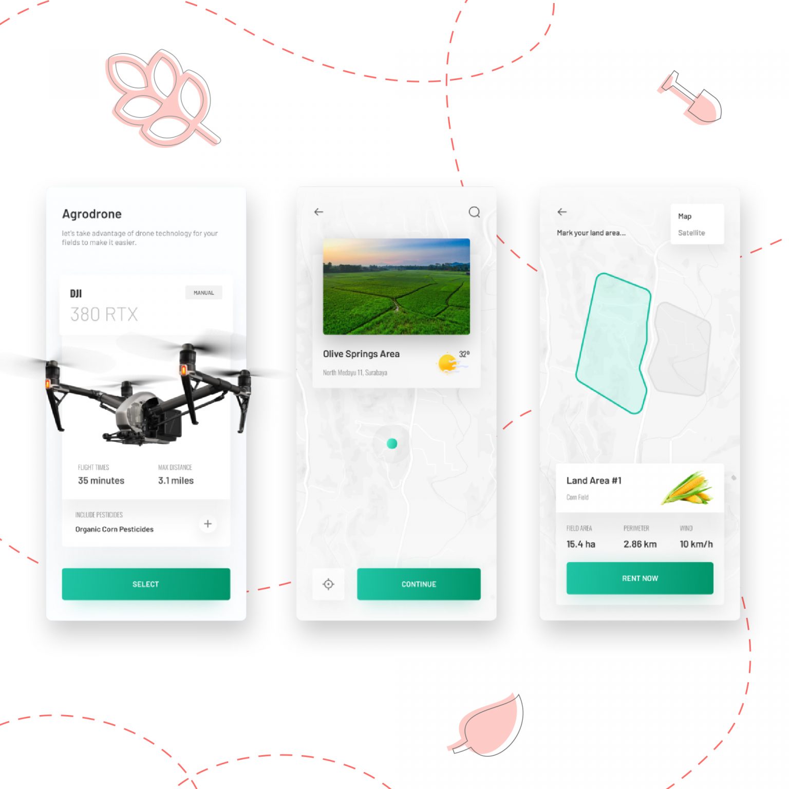 IoT in agriculture app design